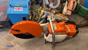 STIHL TS400 petrol stone saw - 4