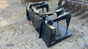 6ft bucket grab c/w euro brackets (unused) - 4