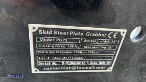6ft bucket grab c/w euro brackets (unused) - 7