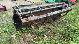 ALBUT MULTIFIT muck grab to suit telehandler / tractor (approx 6ft) - 6