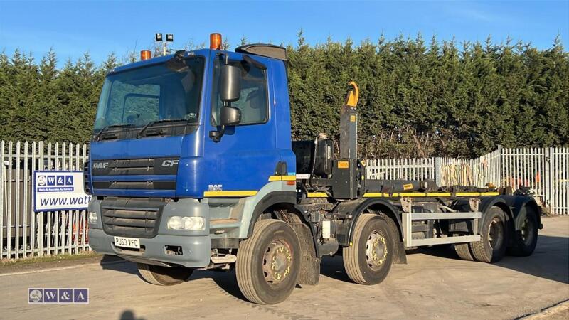 DAF 85.360 hookloader, Harsh HH26 equipment (2020) (PJ63 VFC)