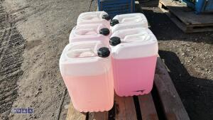 5 x drums of traffic film remover - 4