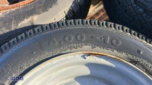 Stillage of trailer wheels & tyres - 6