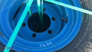 2 x wheels & tyres to suit 3t dumper (11.5/80-15.3) - 6