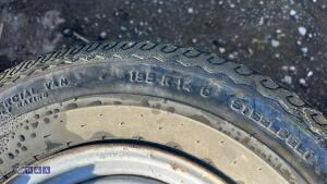 7 x wheels & tyres (195 R14C) - 5