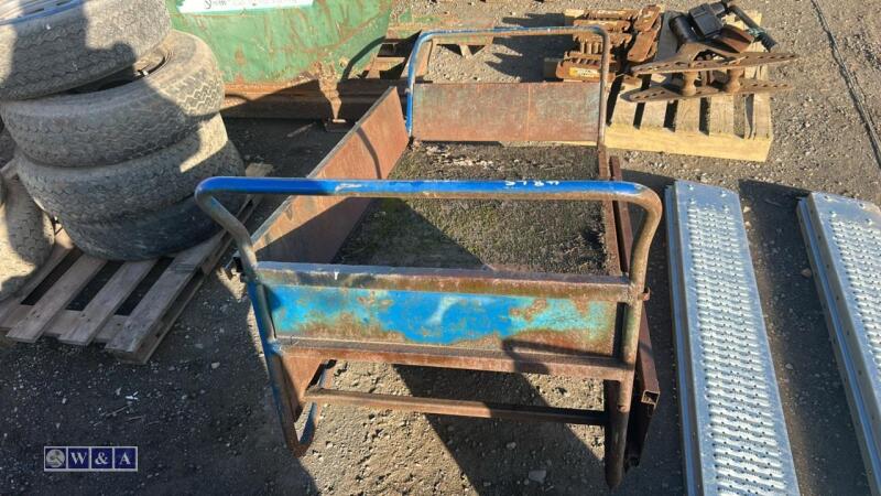 Twin wheel barrow cart