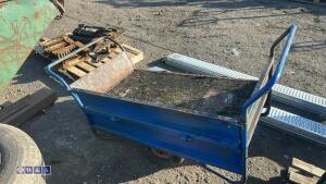 Twin wheel barrow cart - 4