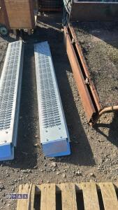Pair of metal loading ramps - 2