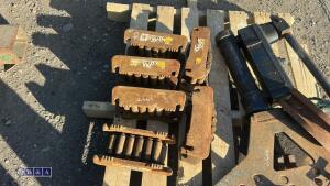 6 x machine moving skates - 3