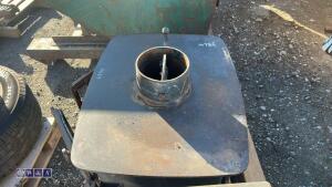 HUNTER 16 double front multi fuel log burner - 3
