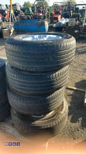 4 x alloy wheels & tyres to suit a Ford (265/65R17) - 3