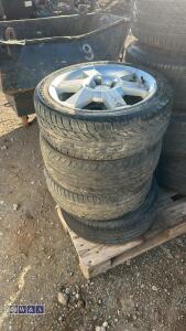 4 x alloy wheels & tyres to suit a Ford (165/45R16) - 3