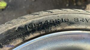 4 x alloy wheels & tyres to suit a Ford (165/45R16) - 5