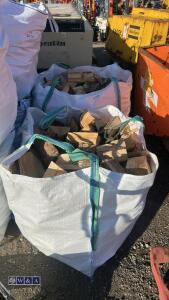 2 x bags of logs