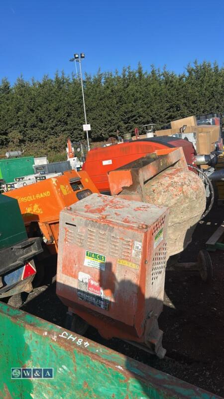BELLE 100XT diesel site mixer