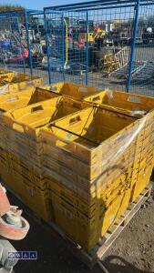 Quantity of heavy duty stacking boxes - 2