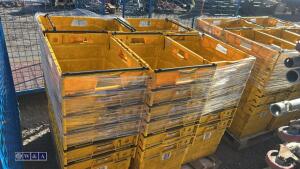 Quantity of heavy duty stacking boxes - 3