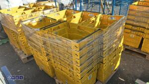 Quantity of heavy duty stacking boxes - 2