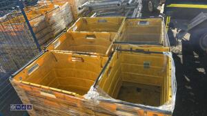 Quantity of heavy duty stacking boxes - 4