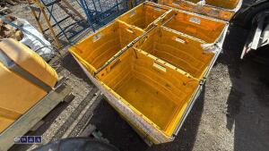 Quantity of heavy duty stacking boxes - 4