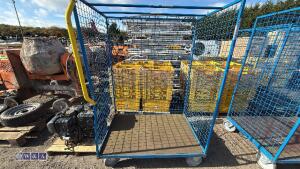 2 x Trolleys (blue) - 2
