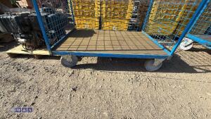 2 x Trolleys (blue) - 3