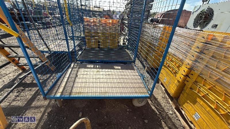 2 x Trolleys (blue)