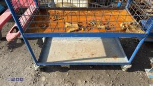 Wheeled metal trolley - 2