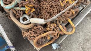 Pallet of lifting chains - 2