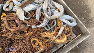 Pallet of lifting chains - 4