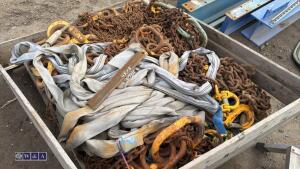 Pallet of lifting chains - 5
