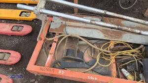 CLIPPER 110v bridge table stone saw spares (3403029) - 4