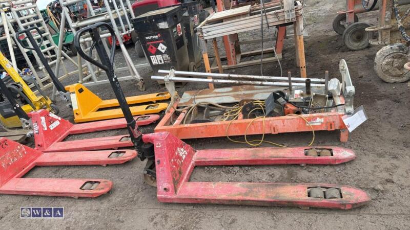 Manual pallet truck