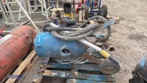Shot blast pot & hose - 4