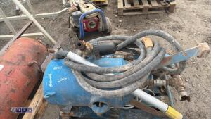 Shot blast pot & hose - 5