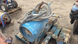 Shot blast pot & hose - 6