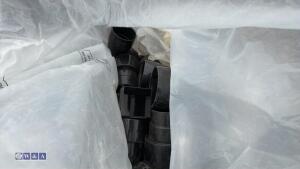 Quantity of guttering fittings - 3