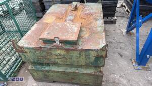 500ltr bunded diesel tank c/w pump & delivery hose