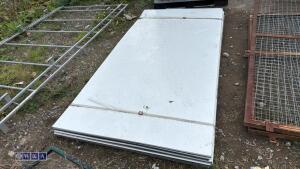 Quantity of aluminium composite sheets - 2