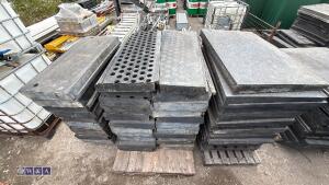 3 x pallets of ground protection mats