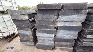 3 x pallets of ground protection mats - 2