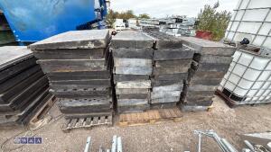 3 x pallets of ground protection mats - 4