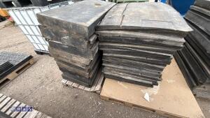 3 x pallets of ground protection mats - 2