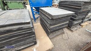 3 x pallets of ground protection mats - 3