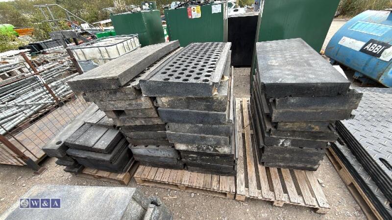 3 x pallets of ground protection mats