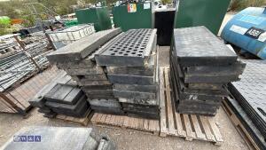 3 x pallets of ground protection mats
