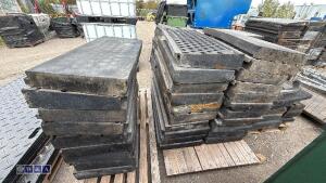 3 x pallets of ground protection mats - 4