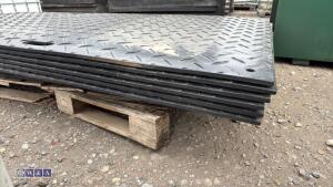 10 x ground protection mats - 2
