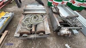 Set of brake rollers