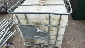 1000ltr plastic IBC - 2